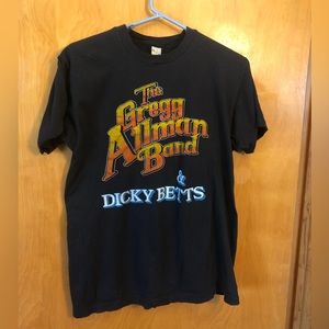Gregg Allman Band & Dicky Betts Band “Back Together Again Tour” concert tee. XL